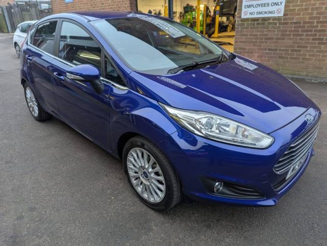 Ford Fiesta 1.0 EcoBoost Titanium 5dr Hatchback Petrol Blue