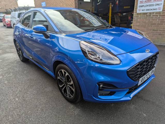 Ford Puma 1.0 EcoBoost Hybrid mHEV ST-Line 5dr Hatchback Petrol Blue